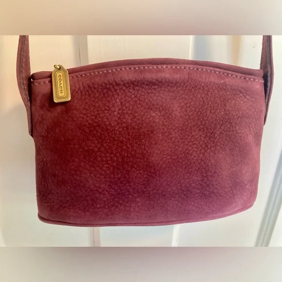 Coach | Bags | Rare Coach 4945 Eggplant Purple Sonoma Pebbled 